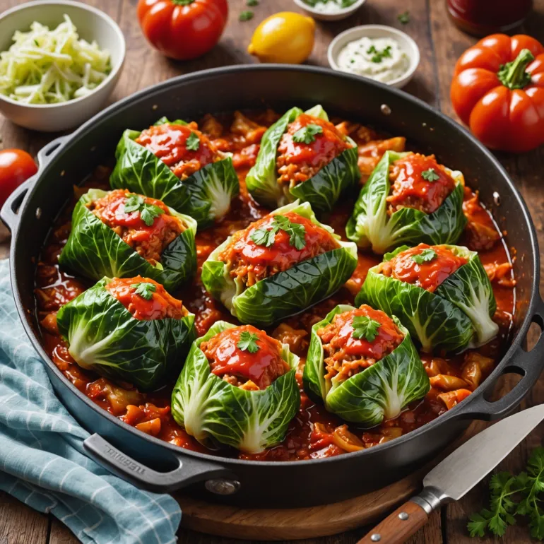 Классические голубцы: возвращение к традициям и вкусу настоящей домашней кухни